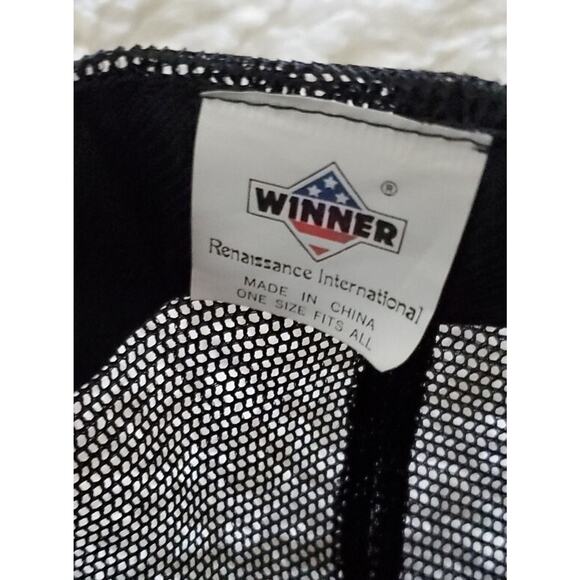 Vintage Desert Storm Trucker Cap Adjustable Strap Black Support Our President - Picture 6 of 7